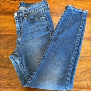 GAP Sz 29 Blue Skinny Jeans